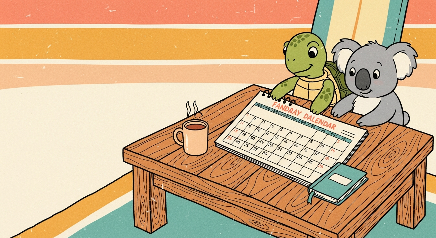 Cosy planning scene for link previews
