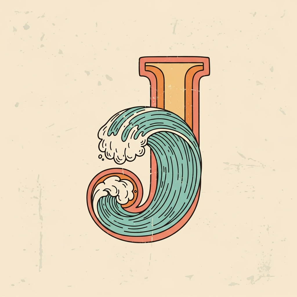 J wave monogram profile picture