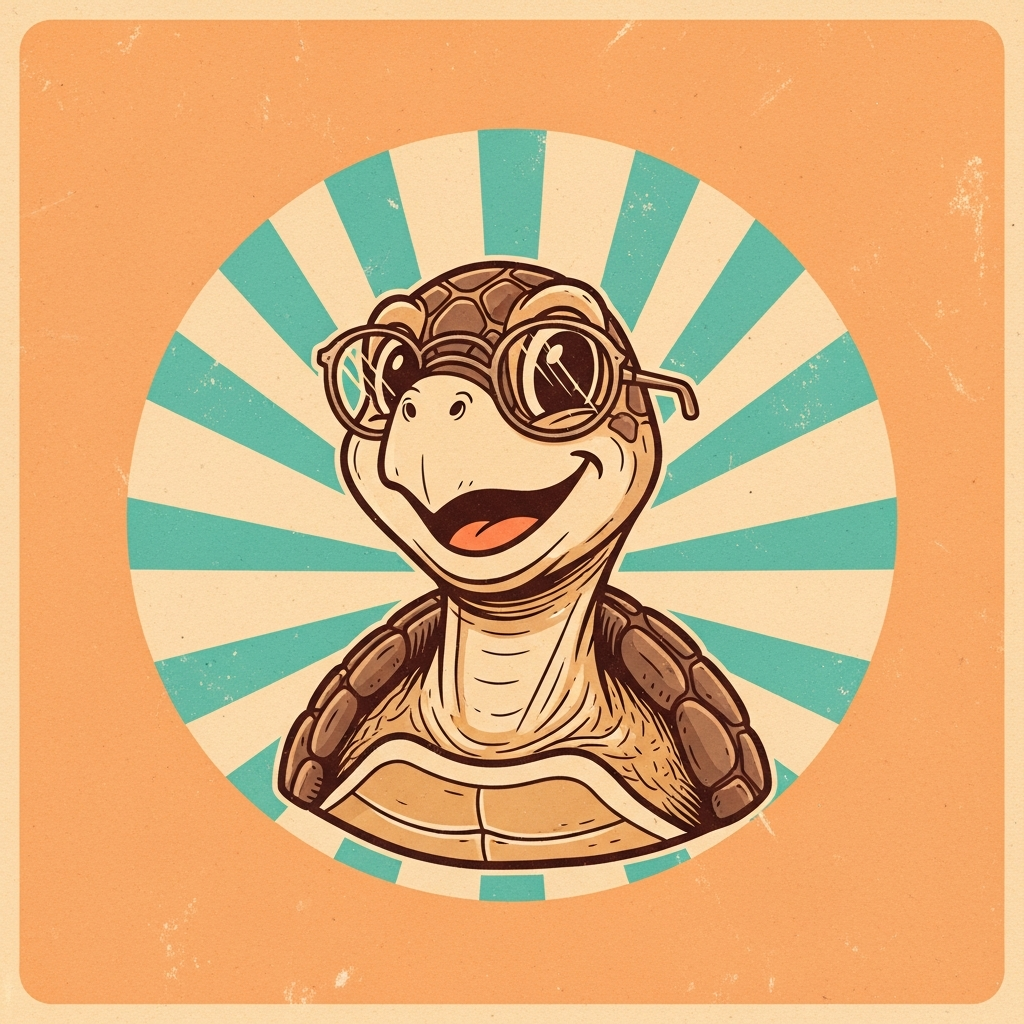 Round-friendly turtle profile picture